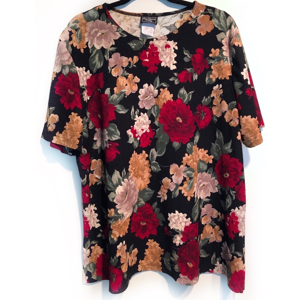 ✨Southern Lady | size 2X vintage floral shirt✨